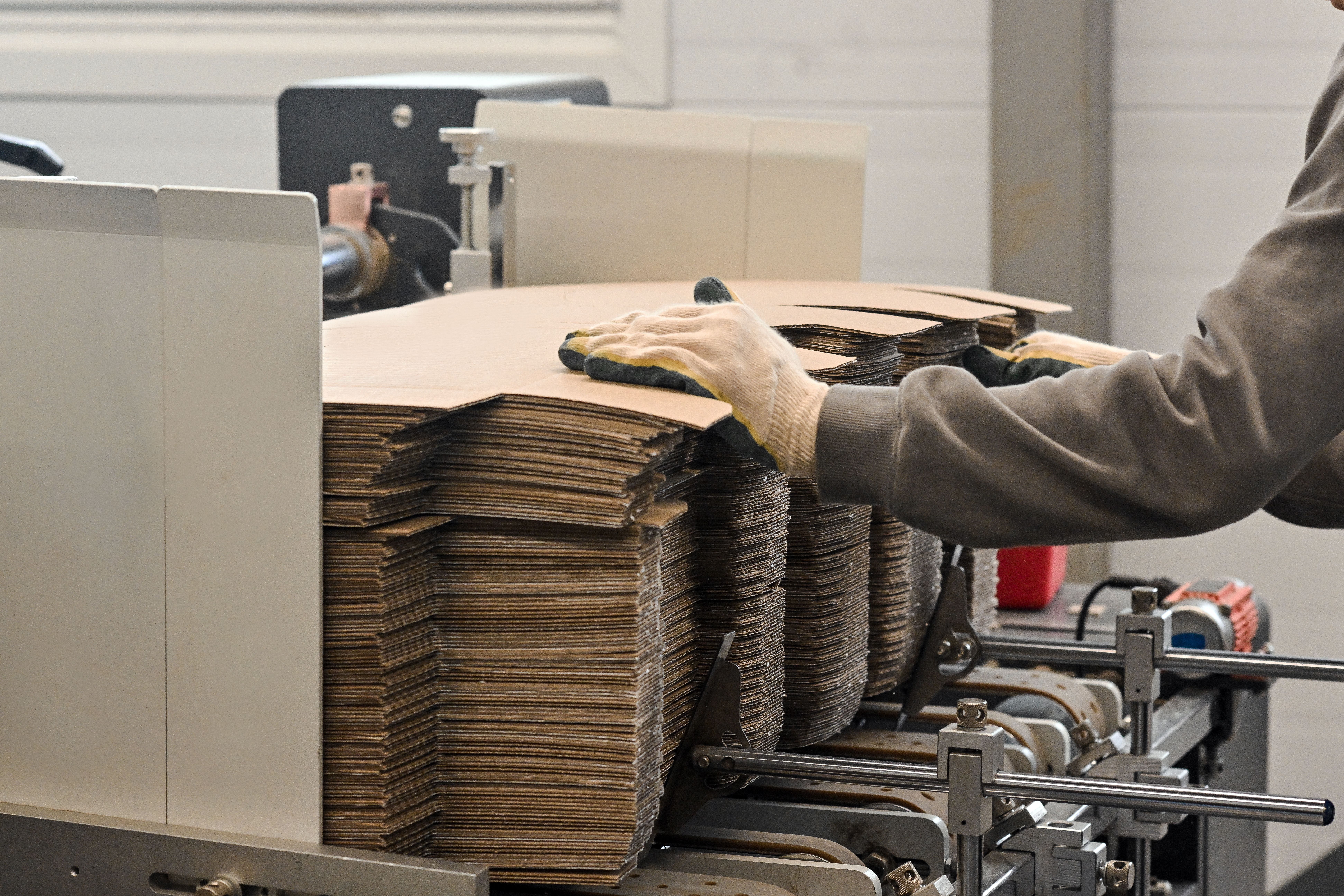 Fans for cardboard industry