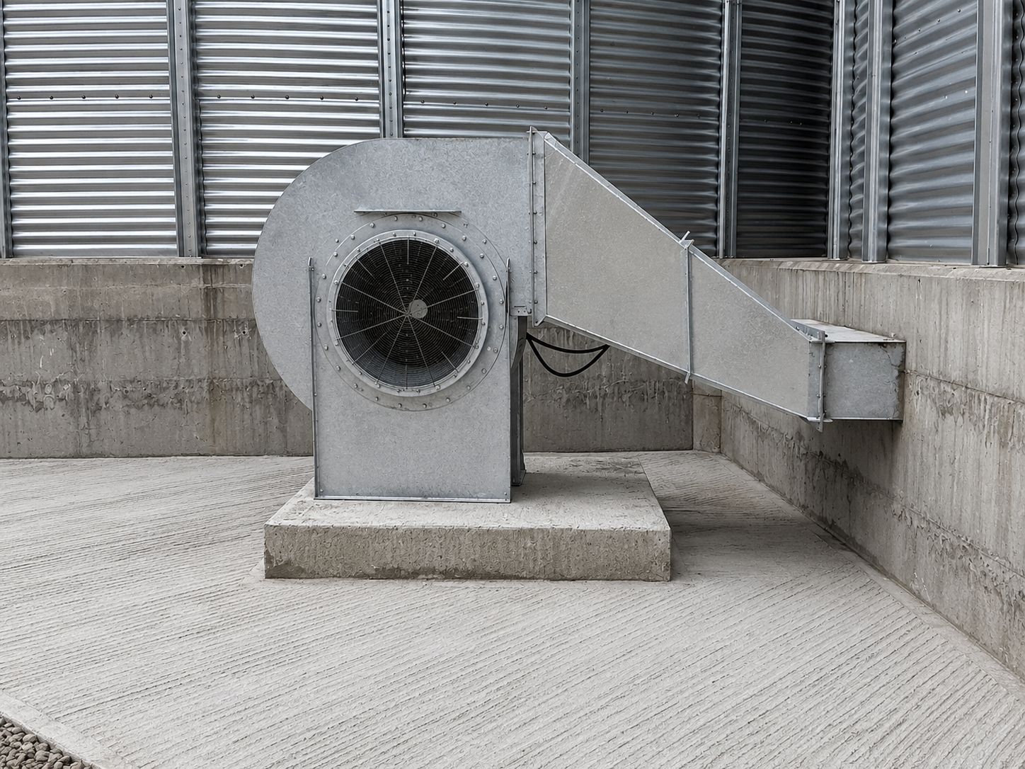 Industrial fan for silo Fan for Silo